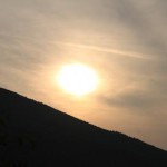 Medjugorie, il sole, 25.09.2011 - 3
